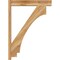 Ekena Millwork Imperial Block Rough Sawn Outlooker, Western Red Cedar, 6"W x 32"D x 44"H OUT06X32X44IMP05RWR - alternate 4